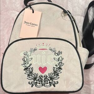 Juicy Couture Powder Blush Heritage Backpack